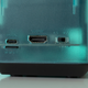 An aspect ratio switch on the back switches between 4:3 and 16:9, although neither of those match the aspect ratios of the Game Boy and Game Boy Advance’s screens.